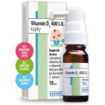 Generica Vitamin D3 400 I.U. kapky 10 ml – Hledejceny.cz