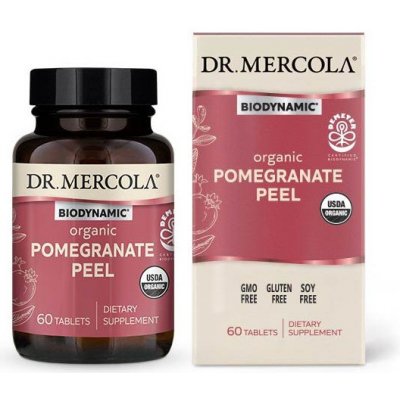 DR. MERCOLA POMEGRANATE PEEL, KŮRA Z GRANÁTOVÉHO JABLKA, 375 mg, 60 tablet