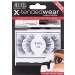 Ardell X-Tended Wear Lash System 105 + lepidlo na řasy X-Tended Wear 1 g + aplikátor 1 ks + odstraňovač řas 1 g + kartáček na řasy 1 ks Black – Zboží Dáma