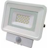 Zahradní lampa LED venkovní reflektor SMD Classic2 PIR bílý 10W neutrální bílá