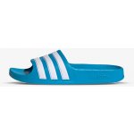 adidas Adilette AQUA K Bílá Modrá – Zboží Mobilmania