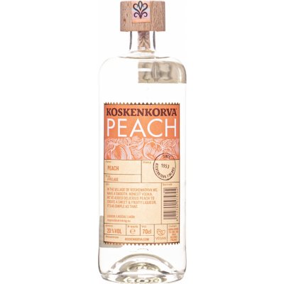 Koskenkorva Peach 20 % 0,7 l (holá láhev) – Zboží Dáma