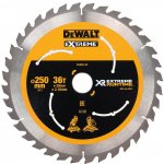 DeWALT DT99572 Pilový kotouč 250x30mm 36z FLEXVOLT – Zboží Mobilmania