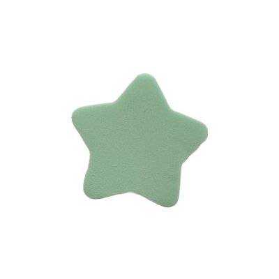 Absolute Cosmetics Houbička na make-up 6000 hvězdička zelená – Sleviste.cz