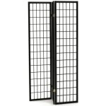Autronic Paraván masiv černá EF-E803 BK – Zboží Dáma