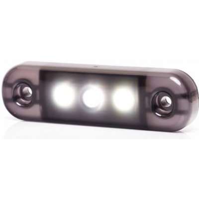 Was LED poziční světlo 12-24V, zatmavené, 3 LED- bílé | Zboží Auto