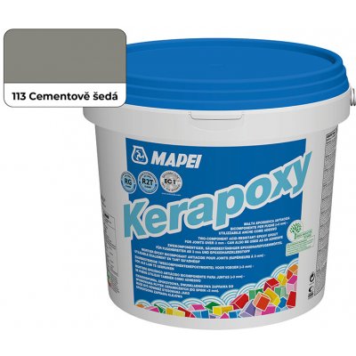 Mapei Kerapoxy 113 cementově šedá (5kg) – Zbozi.Blesk.cz