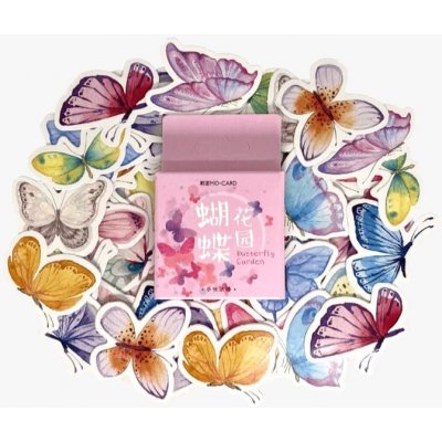 Sada samolepek Motýli 46ks – Zboží Mobilmania