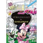 Jiri Models Omalovánky tvarované + samolepky Minnie Mouse – Zboží Dáma