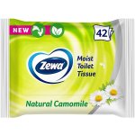 ZEWA Natural Camomile vlhčený bílý 42 ubrousků – Zboží Mobilmania