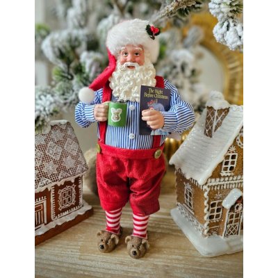 Clayre & Eef Vánoční dekorace - Santa děděček – Hledejceny.cz
