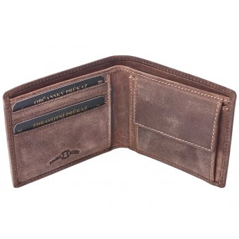 Nivasaža N59 HNT BR pánská kožená peněženka