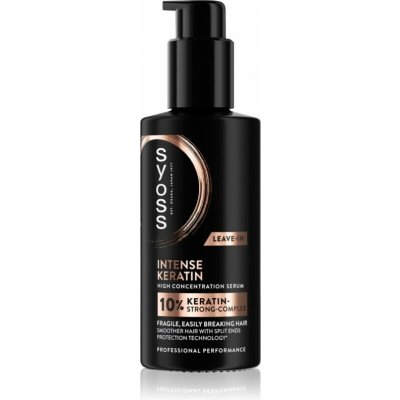 Syoss Intense Keratin vysoce koncentrované bezoplachové sérum 100 ml – Hledejceny.cz