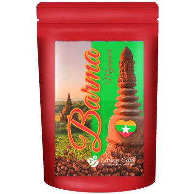 Latino Café ® Káva Myanmar Barma čerstvě pražená 100% arabica zrnková 1 kg – Hledejceny.cz