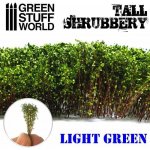 Dekorace Green Stuff World Tall Shrubbery: Light Green – Zboží Dáma