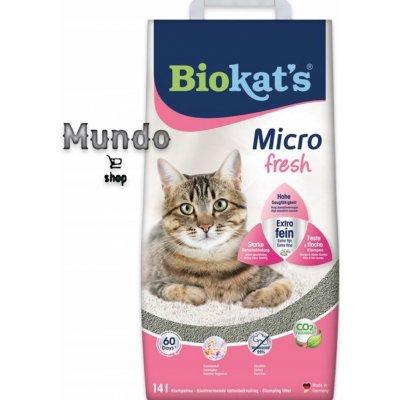 Biokat’s Micro fresh podestýlka 14 l – Hledejceny.cz
