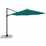 DERBY DX 335 cm zahradní slunečník s boční nohou petrolej – Hledejceny.cz