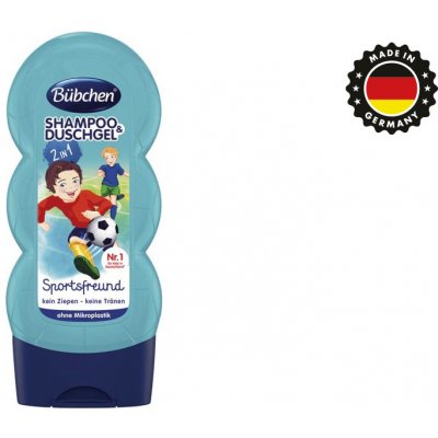 Bübchen Kids šampon a sprchový gel Sportsfreund 230 ml – Hledejceny.cz