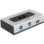 Delock 87667 Switch USB 3.0 2 port manual bidirectional – Sleviste.cz