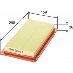 Vzduchový filtr VALEO 585061 – Hledejceny.cz