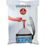 Brabantia PerfectFit pytle 23 L J 40ks v balení 18 µm – Hledejceny.cz