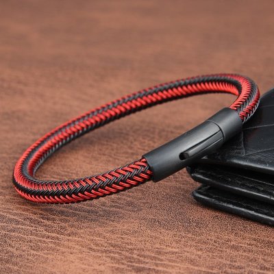 NAKY pánský kožený náramek Rafael N9020 – Zboží Dáma
