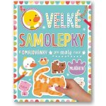 Velké samolepky a omalovánky pro malé ruce Mláďata – Zboží Mobilmania