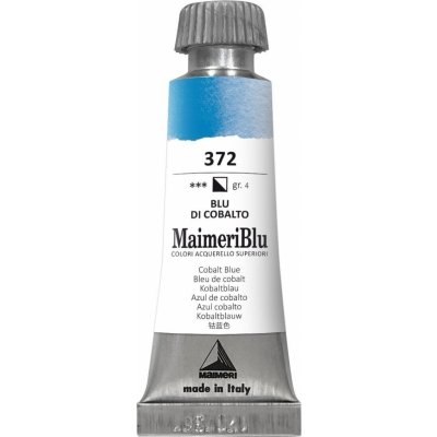 Maimeri Blu Akvarelová barva Cobalt Blue 372 12 ml 1 ks – Hledejceny.cz