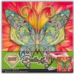 Grafix Diamantové malování Motýl 30 x 30 cm na plátně – Sleviste.cz