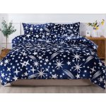 Xpose povlečení mikroplyš SAMIRA modré 140x200 70x90 – Zboží Mobilmania