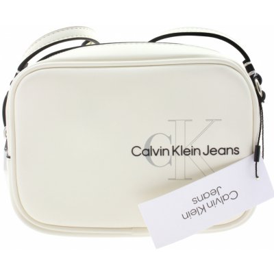 Calvin Klein dámská kabelka K60K609312 02X warm white – Zboží Dáma