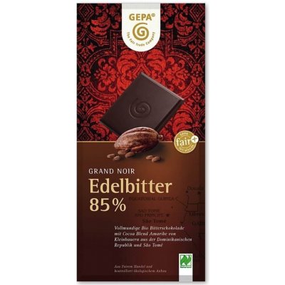 Gepa Bio hořká 85 % 100 g – Hledejceny.cz