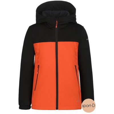 Icepeak Kline Jr bunda černo-oranžová – Zboží Mobilmania