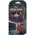 Disney Lorcana TCG Rise of the Floodborn Starter Deck Amber / Sapphire – Zboží Mobilmania