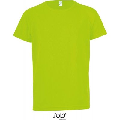 Sol´s Sporty kids dětské raglánové sport. tričko neon – Hledejceny.cz