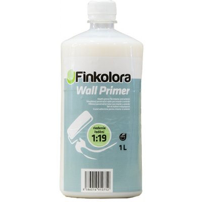 FINKOLORA WALL PRIMER 1L extra koncentrovaný hloubkový penetrační nátěr pro interiér a exteriér – Zbozi.Blesk.cz