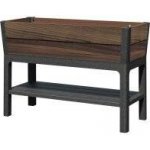 KETER KETER Deco Elevated Garden Bed Květináč 156 x 113 x 47 cm, walnut – Zboží Mobilmania