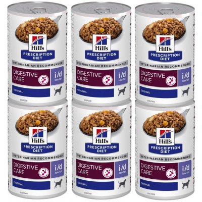 Hill’s Prescription Diet Adult Dog I/D Low Fat Digestive Care Chicken 6 x 360 g