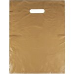 Prima-obchod Igelitová taška 30x40 cm, barva 3 zlatá – Hledejceny.cz
