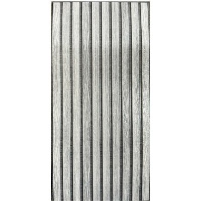 Impol Trade Samolepící PVC 3D panely TP10034447 60 x 30 cm lamely šedé 1ks – Hledejceny.cz