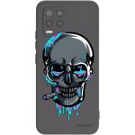 Pouzdro Picasee silikonové Realme 8 Pro - EARTH - Lebka 3.0 černé – Zboží Živě