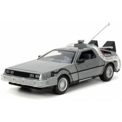 Jada Toys Back to the Future II Hollywood Rides Diecast Model DeLorean Time Machine 1:24 – Sleviste.cz