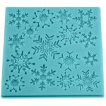 Cakesicq Silikonová forma sněhové vločky 10,5x10,5cm – Sleviste.cz