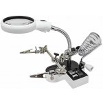 Verk Souprava Třetí ruka lupa + LED MG16126 – Sleviste.cz