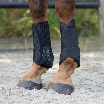 QHP Kamaše drezurní Air Mesh pár černé – Sleviste.cz