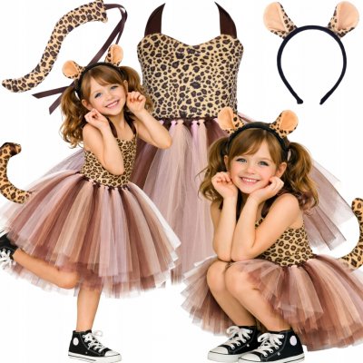 GEPARD KOČKA PANTERKA TUTU ZVÍŘÁTKO PLES – Zboží Dáma