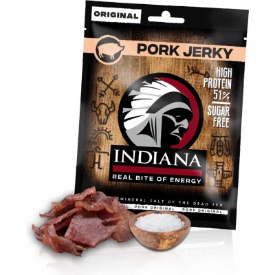 Indiana Pork Jerky Original 90 g – Hledejceny.cz