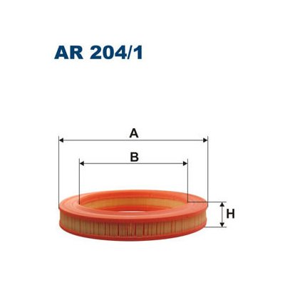 Vzduchový filtr FILTRON AR 204/1 FI AR204/1 – Zboží Mobilmania