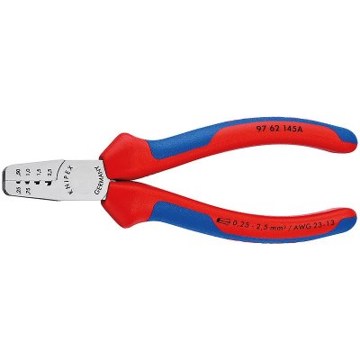 Knipex Kleště na kabelové koncovky, 145mm