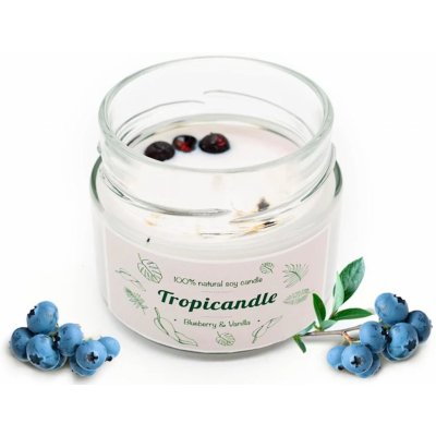 TROPIKALIA Tropicandle blueberry & vanilla 150 ml – Zbozi.Blesk.cz